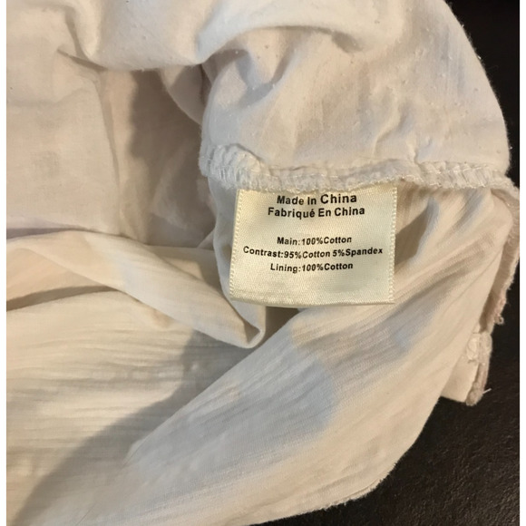 Anthropologie Porridge Arber Floral and Bird Eyelet Blouse - Size Small - Picture 8 of 9